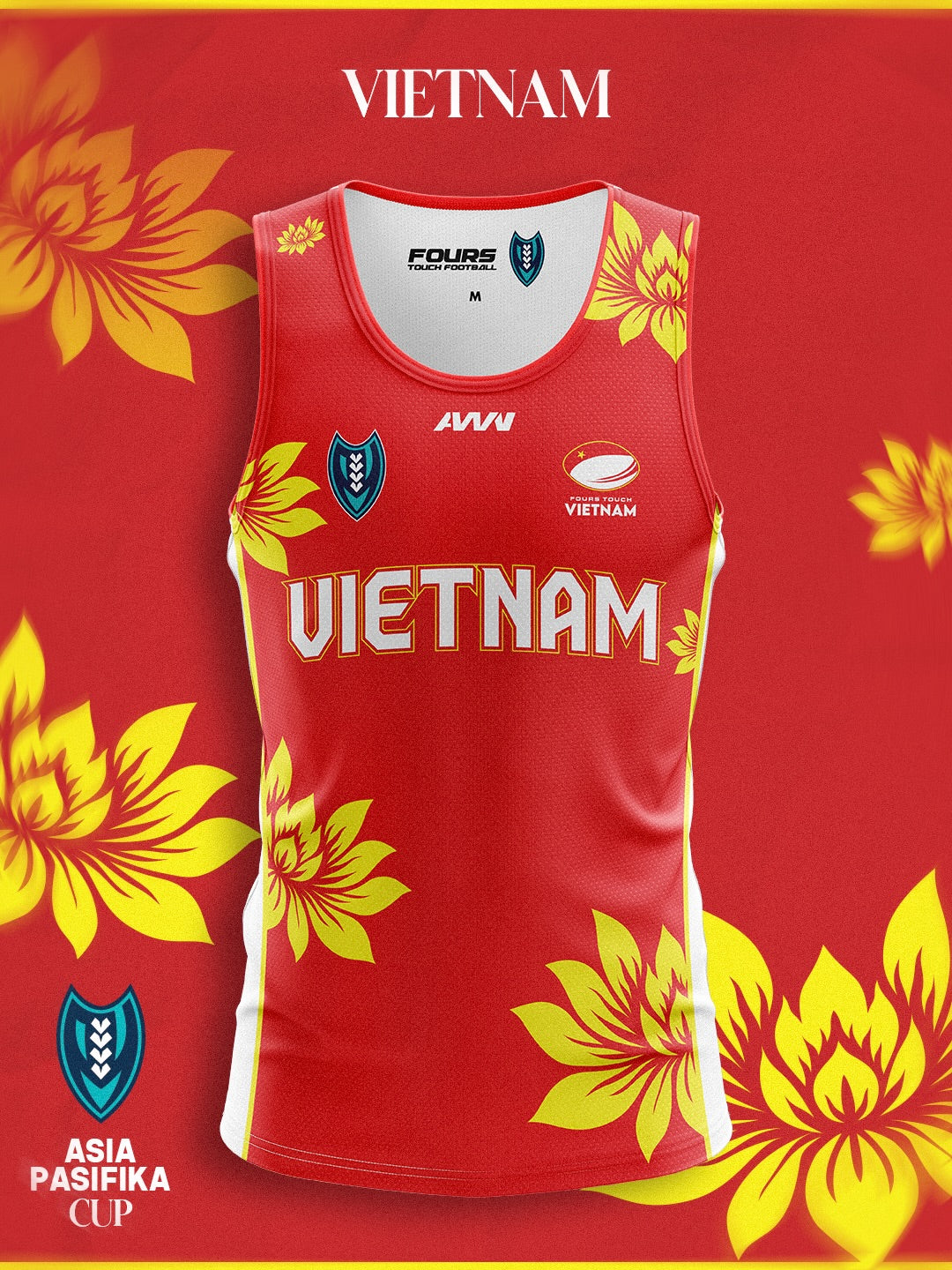 Asia Pasifika Cup 2026 – Vietnam Jersey (Public Merch Release)