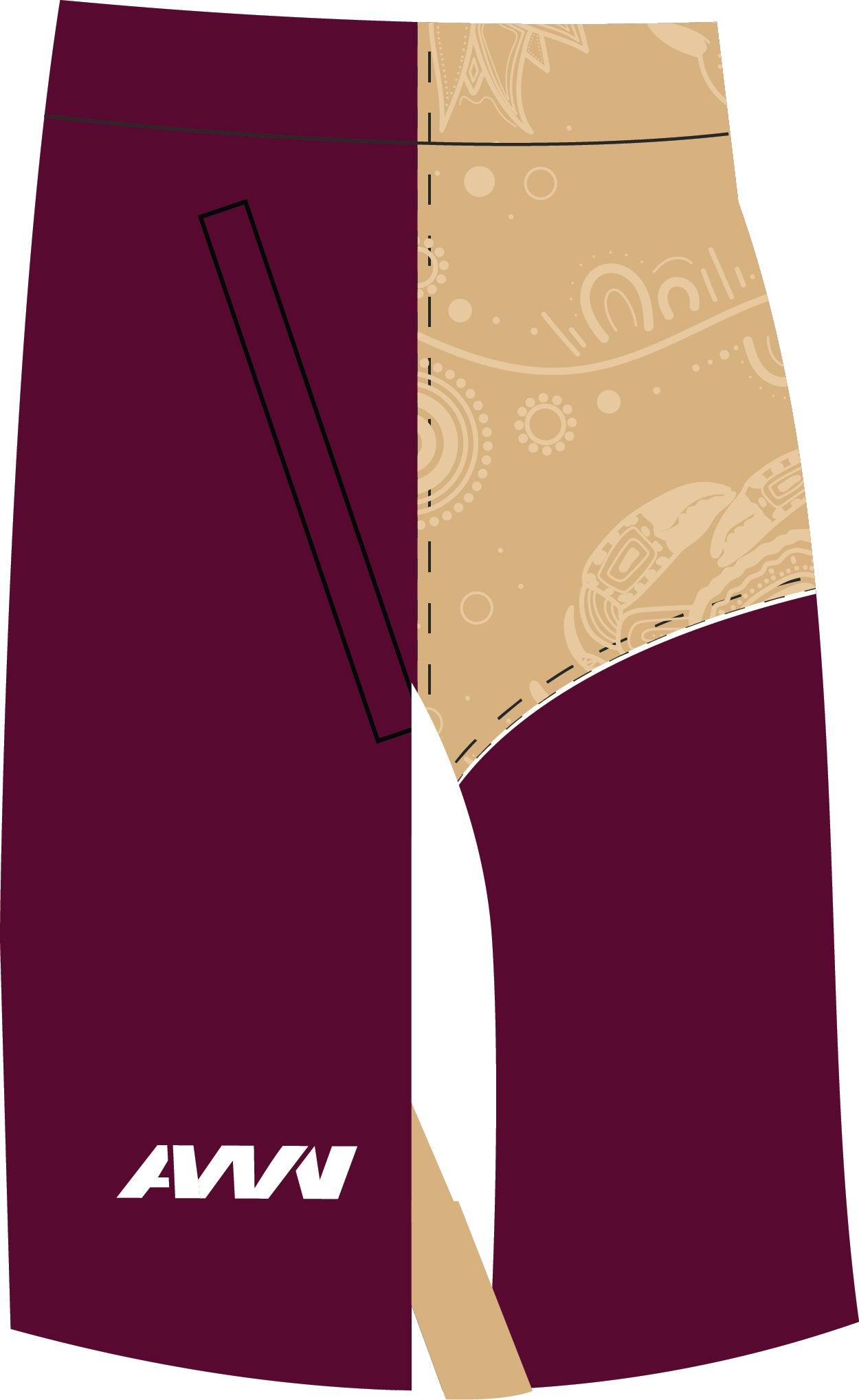 (Optional) QLD Fours Training/Off-Field Shorts