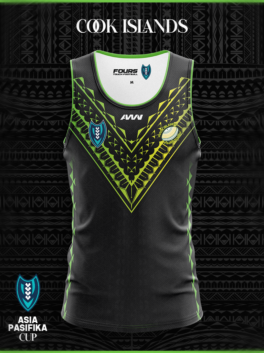 Asia Pasifika Cup 2026 – Cook Islands Jersey (Public Merch Release)