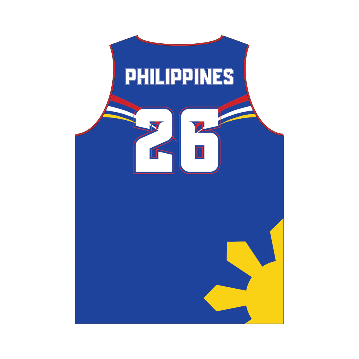 Philippines Sunrays Playing Jersey