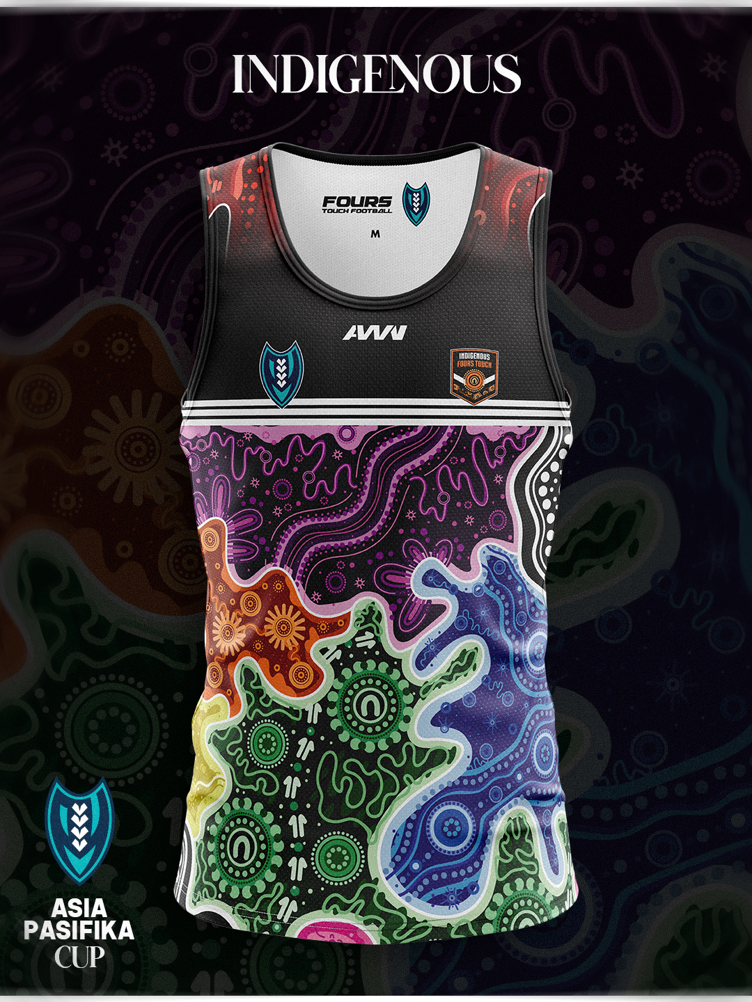 Asia Pasifika Cup 2026 – Indigenous Jersey #2 (Public Merch Release)