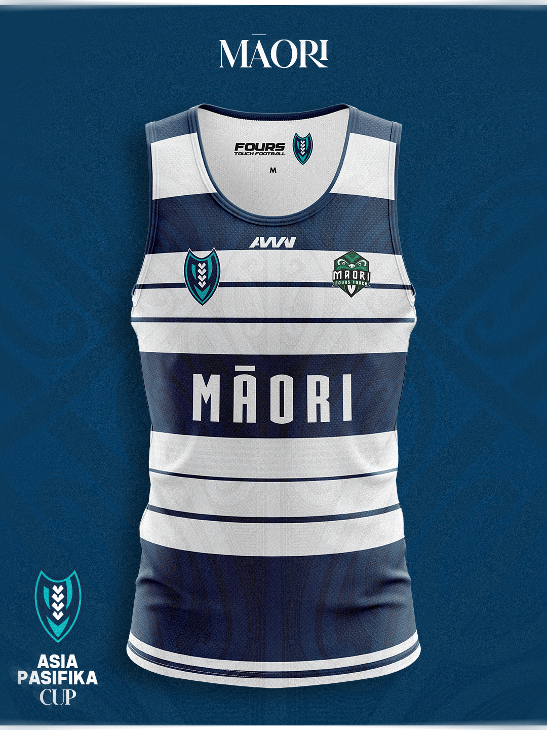 Asia Pasifika Cup 2026 – Māori Jersey #2 (Public Merch Release)