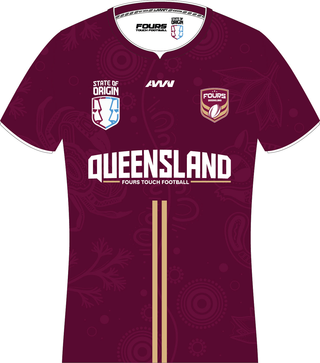 (Optional) QLD Fours Training/Off-Field Jersey