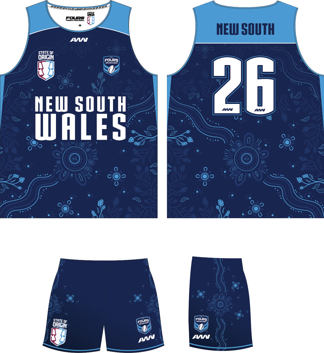 (Required) NSW Playing Uniform (Top & Bottoms)