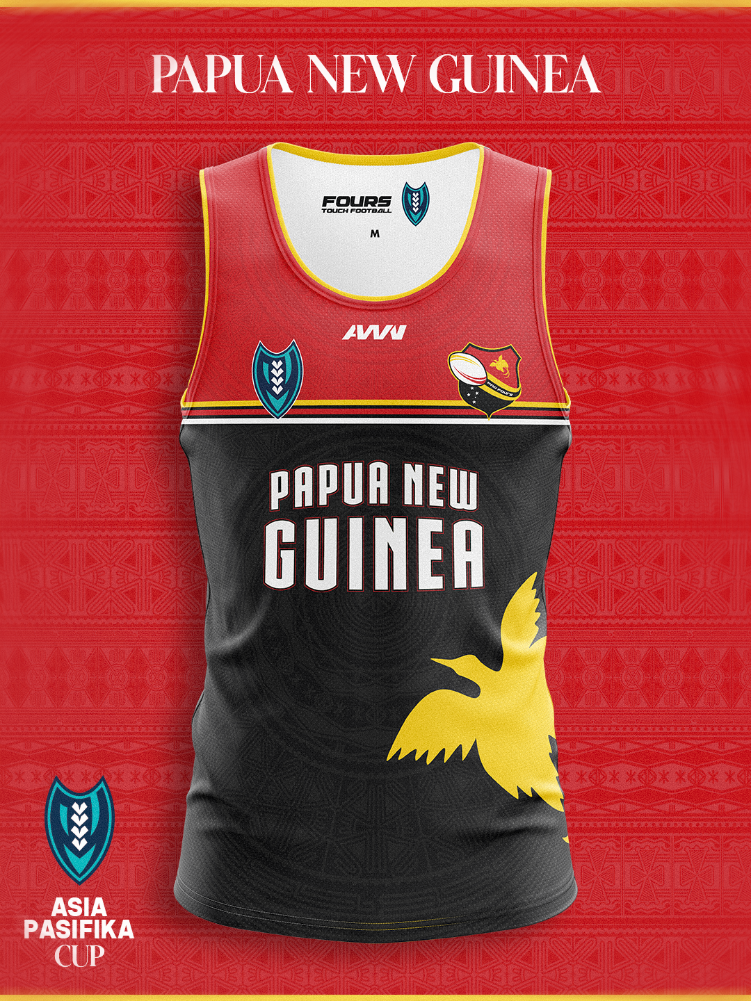 Asia Pasifika Cup 2026 – Papua New Guinea Jersey (Public Merch Release)