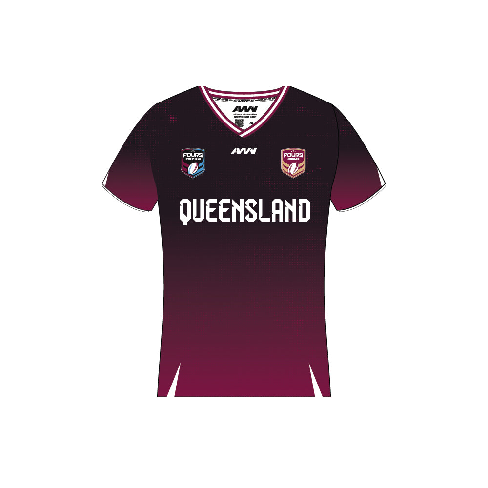 Queensland Origin Playing Shirt