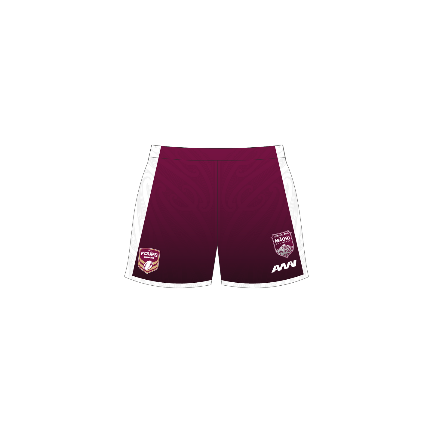 QLD Māori Whero Playing Shorts