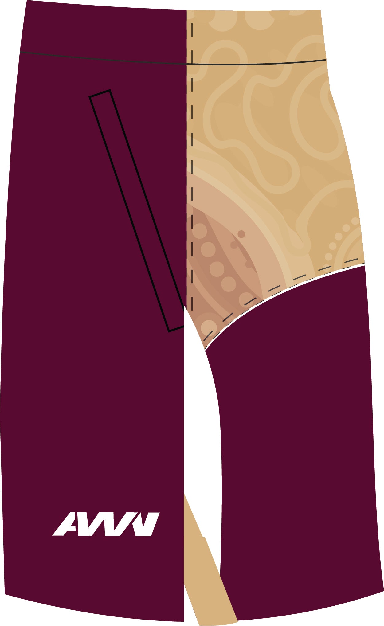 (Optional) QLD Fours Training/Off-Field Shorts