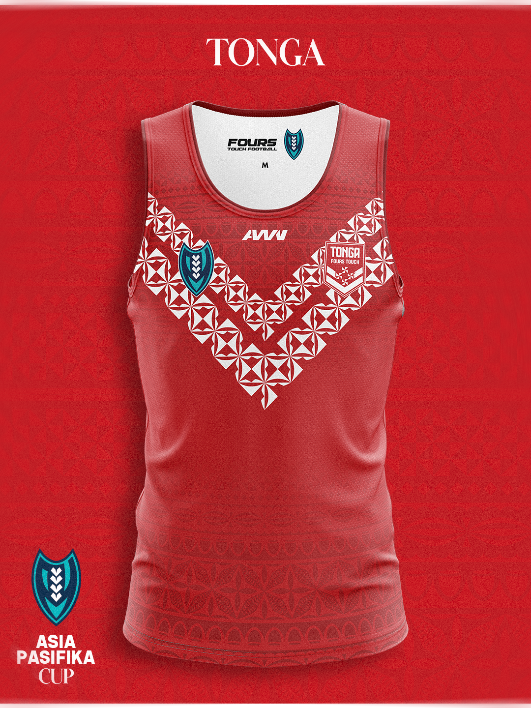 Asia Pasifika Cup 2026 – Tonga Jersey (Public Merch Release)