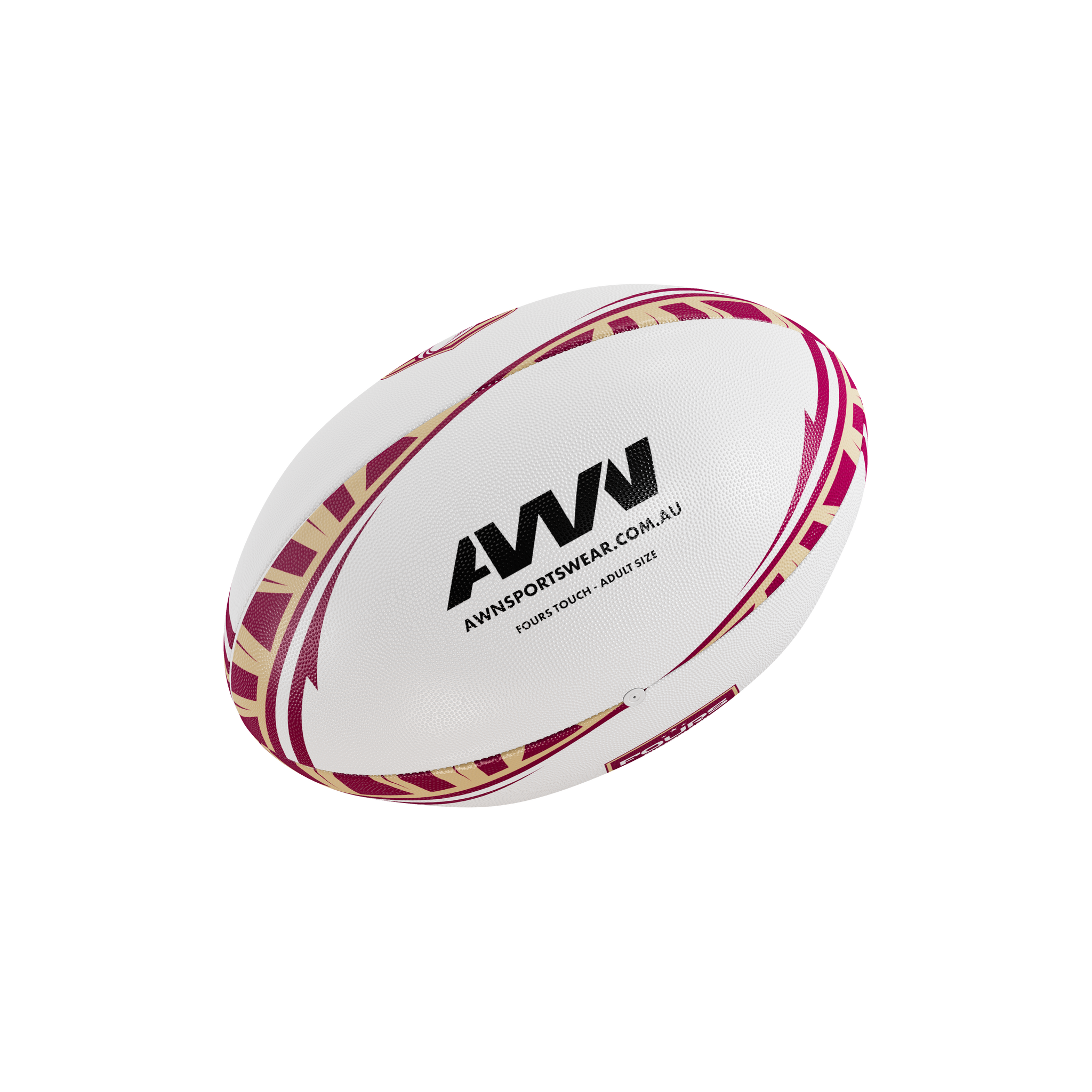 QLD Fours Touch Football Match Ball